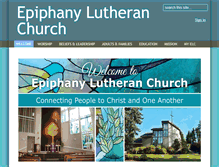Tablet Screenshot of epiphanyonline.org